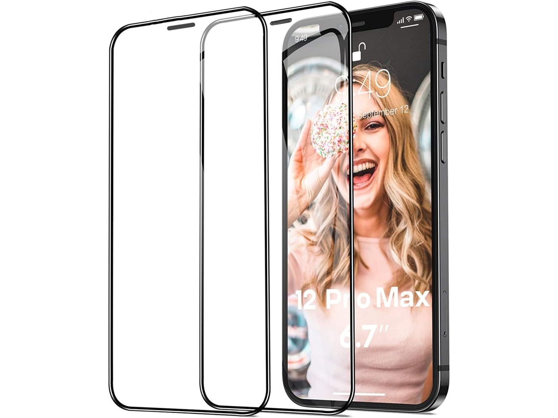 Película De Ecrã Vidro Temperado Para Iphone 12 Pro Max Elysve