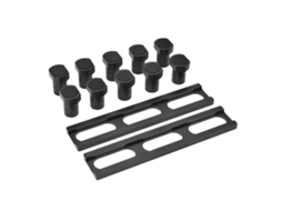 Conjunto de 12 peças de grampos de bancada para planificação, ferramenta de posicionamento de bancada de 19 mm.