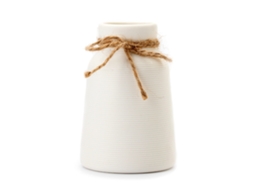 Vasos Brancos Vasos, Vasos Pequenos de Decoração, Vasos de Cerâmica para Decoração de Prateleiras