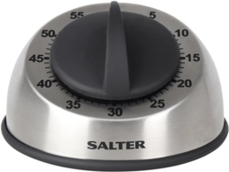 Timer De Aço Inoxidável Mecânico, Alarme Alto, Mecanismo De Relógio Confiável E Poderoso Para Aumentar A Produtividade Em Configurações De Cozinha, Sa
