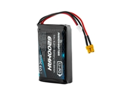 Bateria Radiomaster 2s 7.4v 6200mah Lipo para Transmissor com Conector Jst xh Xt30 para Comando À Distância Boxer/tx16s MDUG