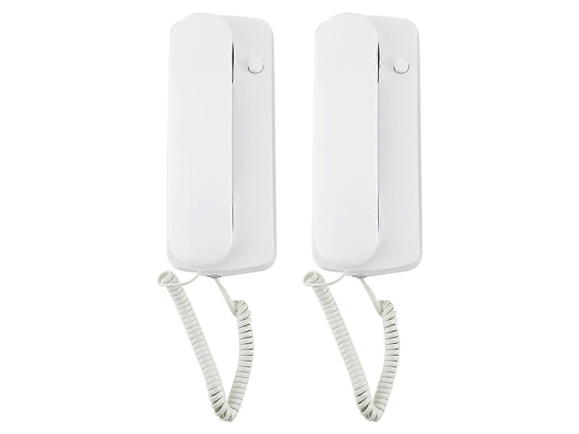 109dc Interfone Com Fio Bidirecional De Alta Definição Brilvibera (branco)