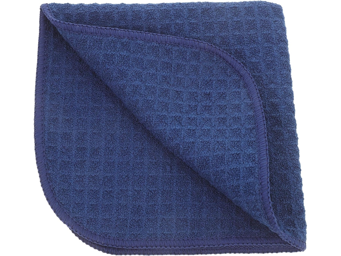 Toalha De Secagem Em Microfibra, Alta Absorção, Para Carro, Uso Doméstico, Azul