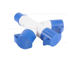 Laxiscreed Conector Industrial Impermeável De 3 Pinos Para Proteção Ip44