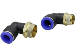 Adaptador de Conector Mangueira Diâmetro 6/8/10/12mm 1/8'' 1/4'' 3/8'' 1/2'' Contador Irrigação Jardinagem Possui | S/MARCA