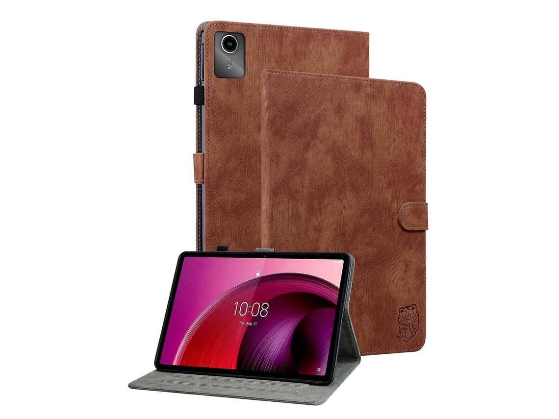 Capa De Couro Com Estampa De Tigre Para Tablet Lenovo Tab M11/xiaoxin Pad 11 2024