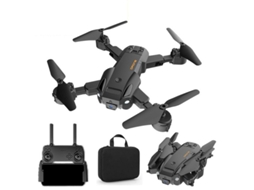 Drone Q6 com Câmera Única 4K Quadricóptero Dobrável 2 Baterias Duração Da Bateria: 15 Min Preto