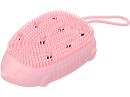 Escova De Banho Silicone, Escova De Chuveiro Dupla Face, Escova Esfoliante Corporal, Prática, Pode Ser Pendurada, Seca