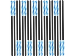 20 Escovas Multifuncionais para Limpeza de Comedouros de Pássaros. Pequenas Escovas de Nylon com Cabeça Flexível e Cabo CHABERLU