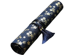 Porta-pincéis Artesanal Em Tecido, Ideal Para Pincéis E Canetas Aquarela. Também Funciona Como Bolsa