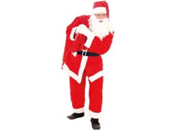 Fato de Homem DISFRAZZES Pai Natal Veludo (Tam: Tamanho Único)