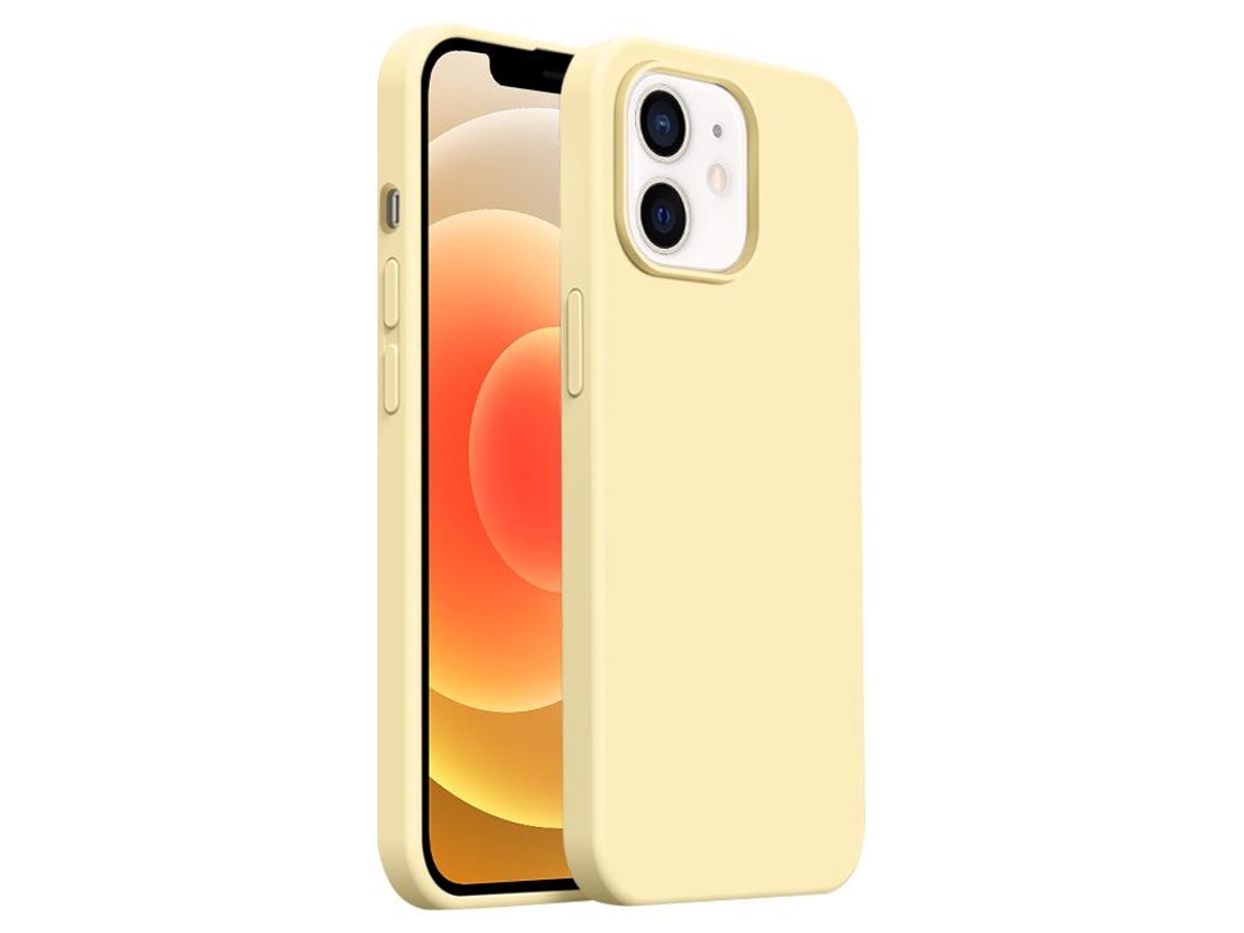 Capa De Silicone Líquido Ultra Fina Para Iphone 12 - Cobertura Total - Magsafe