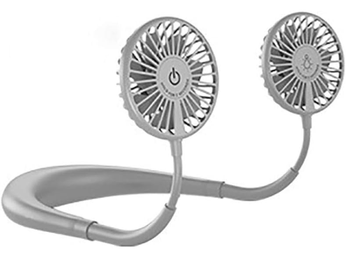 Ventilador Ar Usb Pescoço Mini Portátil para Uso Doméstico e Externo