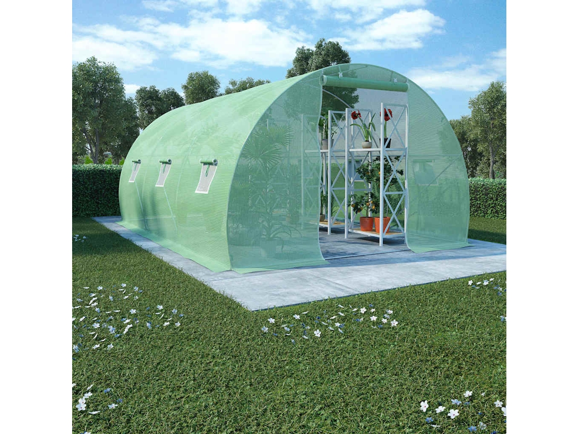 Vidaxl Estufa 13,5m² 450x300x200 Cm