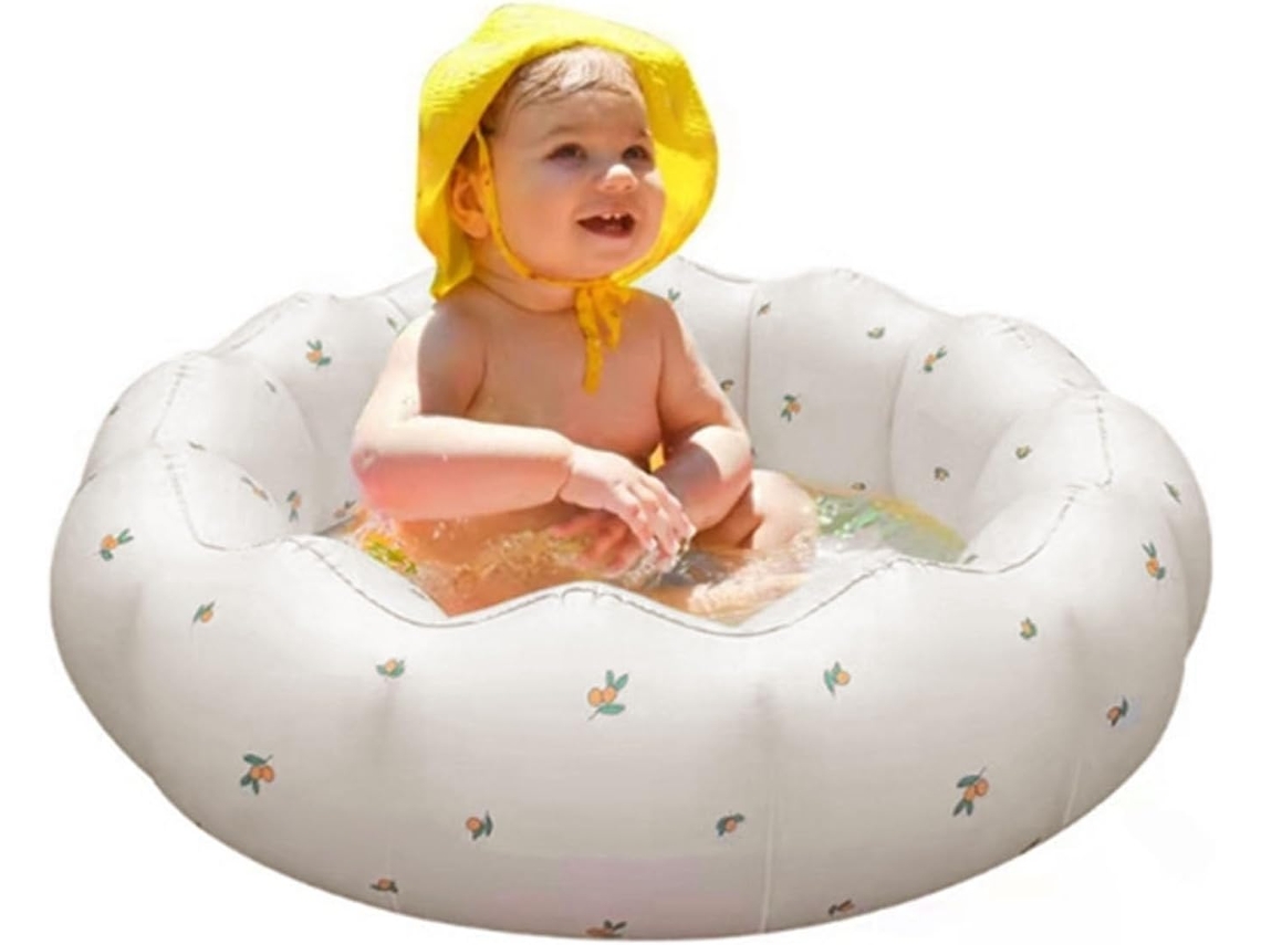 Piscina Inflável Infantil com 2 Anéis para Bebês CHABERLU
