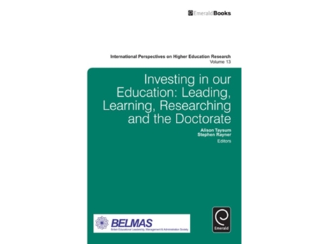 Livro Investing In Our Education De Stephen Raynor Alison Taysum (inglês - Capa Dura)