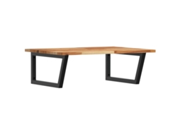 Basin Shelf, Basin Shelves Vidaxl Marrom Madeira De Acácia (80 X 60 X 2 Cm)