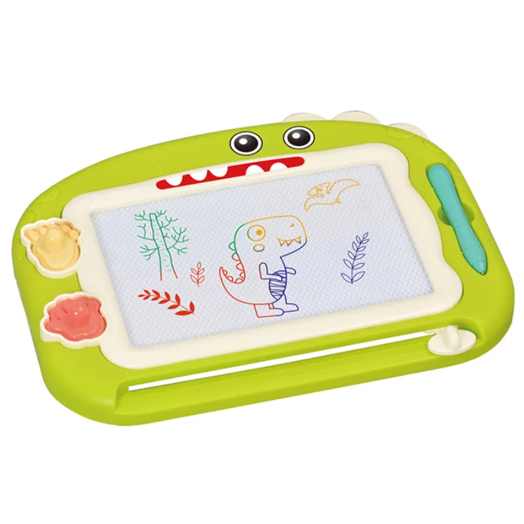 (verde) Brinquedo Quadro De Desenho Magnético Pequeno Gênio Para Crianças Em Idade Pré-escolar