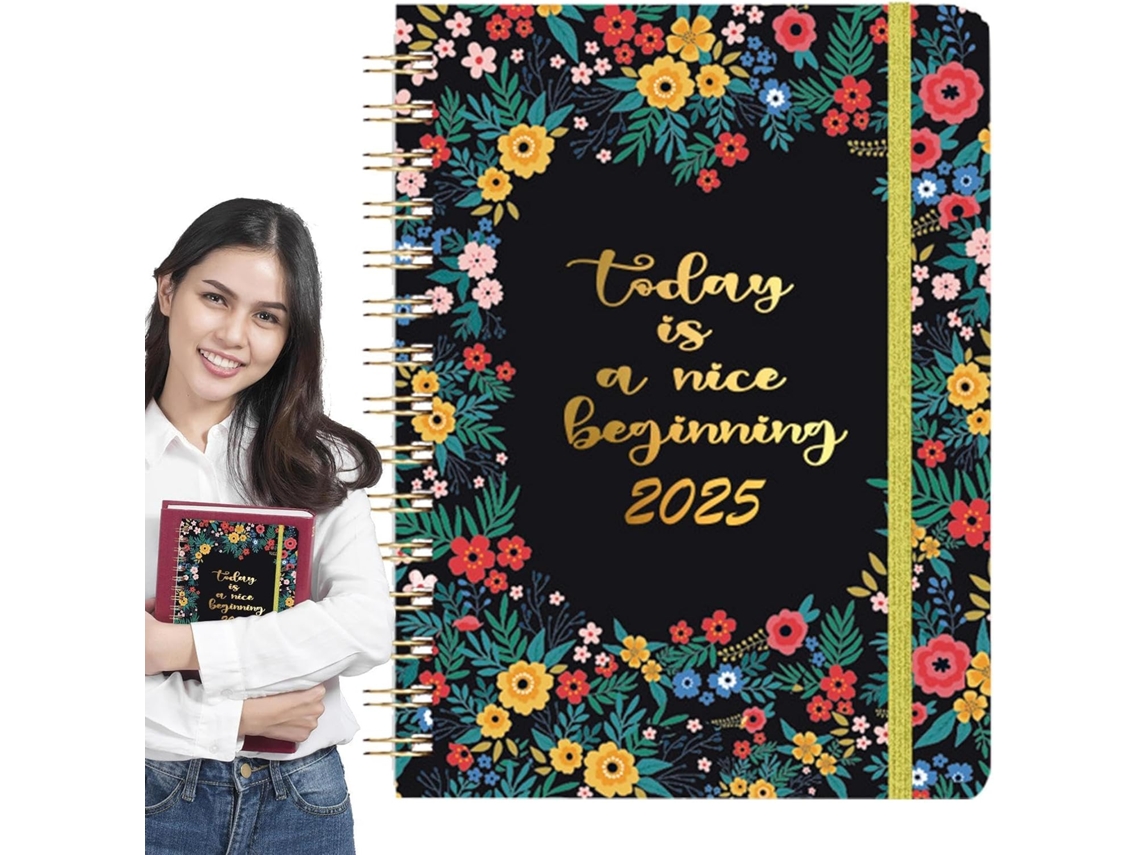 Agenda 2025| Caderno De Tarefas Profissional- Para, Ideal Uso Diário, Semanal E Mensal, Perfeita Organizar