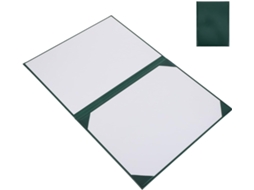 Capa Diploma A4 Healifty, Verde Escuro, Capa Protetora Certificados De Formatura, Pasta Sintética Durável Com