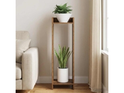 Vidaxl Suporte Para Plantas Madeira Antiga 30 X 30 X 100 Cm