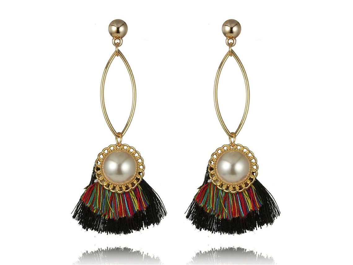 Brincos De Moda Elegantes Com Pingentes Longos