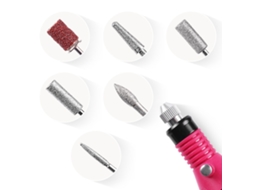 Kit De Manicure Com Lâmpada, Furadeira De Unhas, Adesivos E Ferramentas Para Manicure Diy E Salão