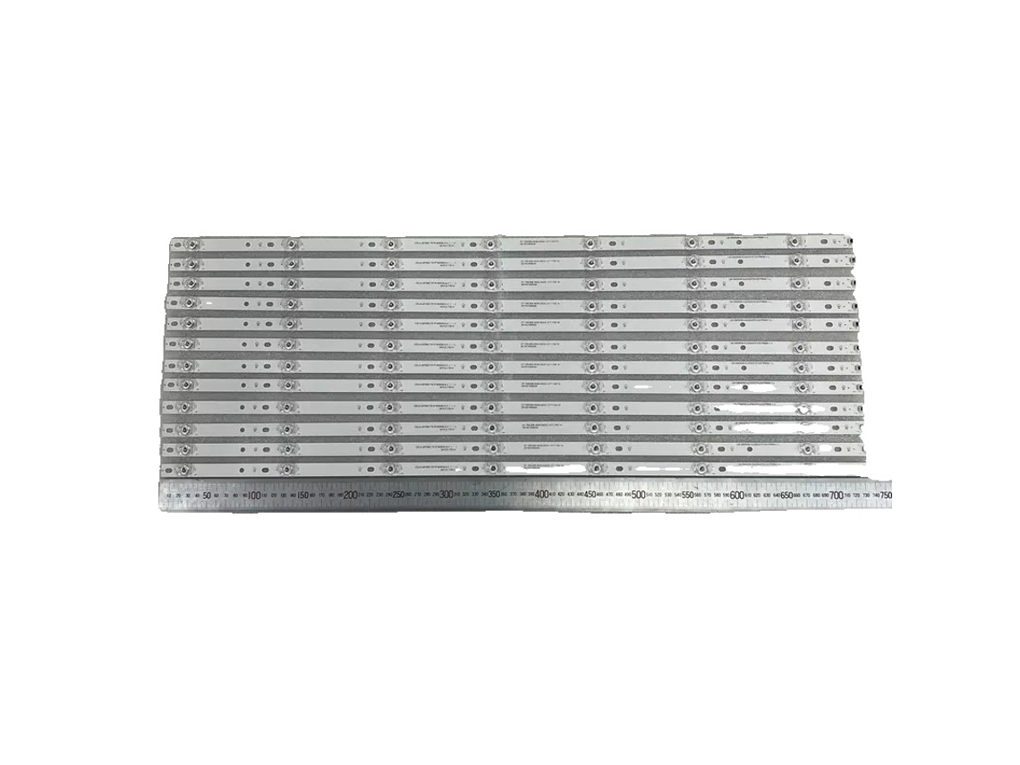 Fita De Led 735 Mm Dc 3v 7 Leds Certificaã§ã£o Ce Oem