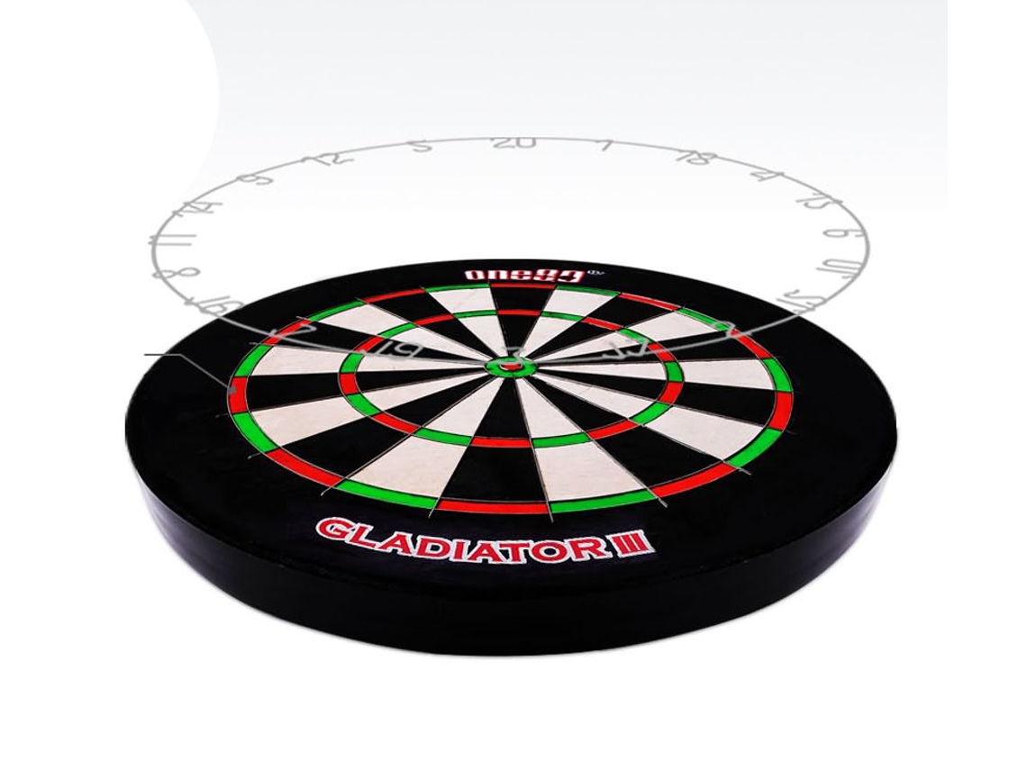 Alvo ONE80 Gladiator III Dartboard 4110 Worten.pt