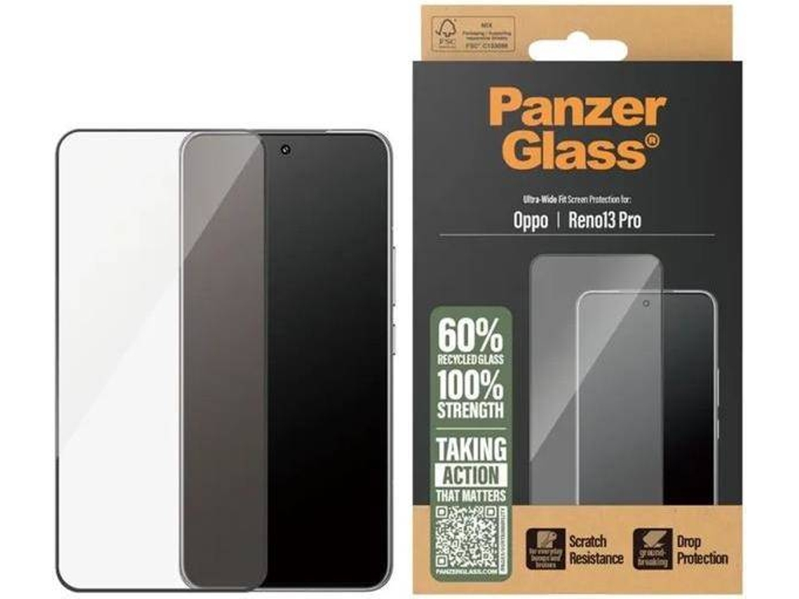 Pelicula de Vidro PANZERGLASS Oppo, Reno 13 Pro