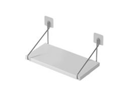 Caixa De Armazenamento De Parede Para Roteador Wifi, Fácil Instalação, Grande Capacidade, Prateleira De Armazenamento Para Casa, Branca