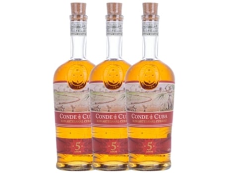 Rum CONDE DE CUBA Conde De Cuba 5 Anos (0.7 L - 3 unidades)