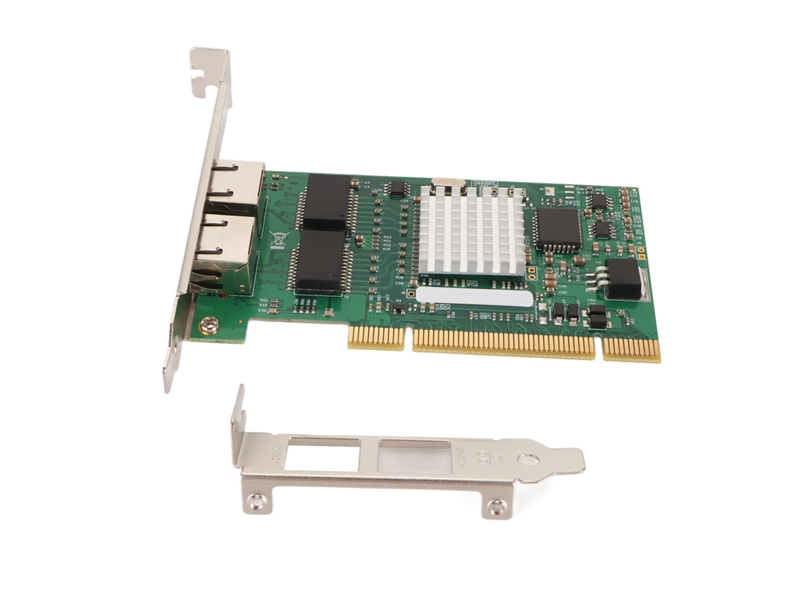 Placa de Rede LAXISCREED Dual porta Gigabit Pci 32 Bits