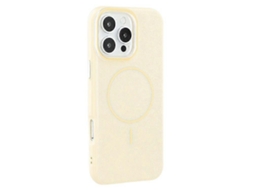 Capa Compatível Com Iphone 16 Pro Max, Compatível Com Magsafe Glitter Design Imd Tpu Capa Traseira Para Pc