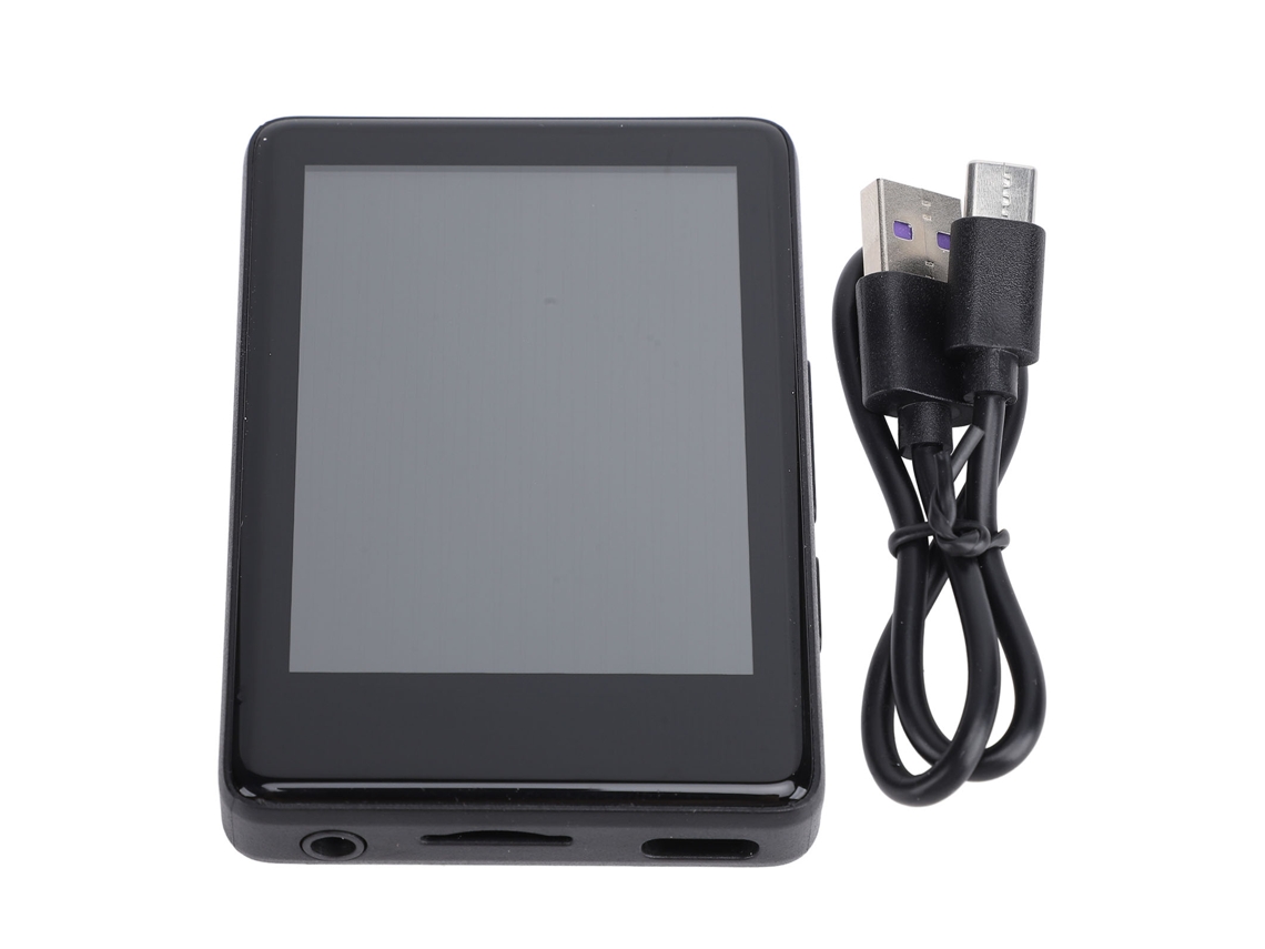 MP4/MP3 Player com tela de 2,4 polegadas, Bluetooth e reprodução de vídeo EOOCOO