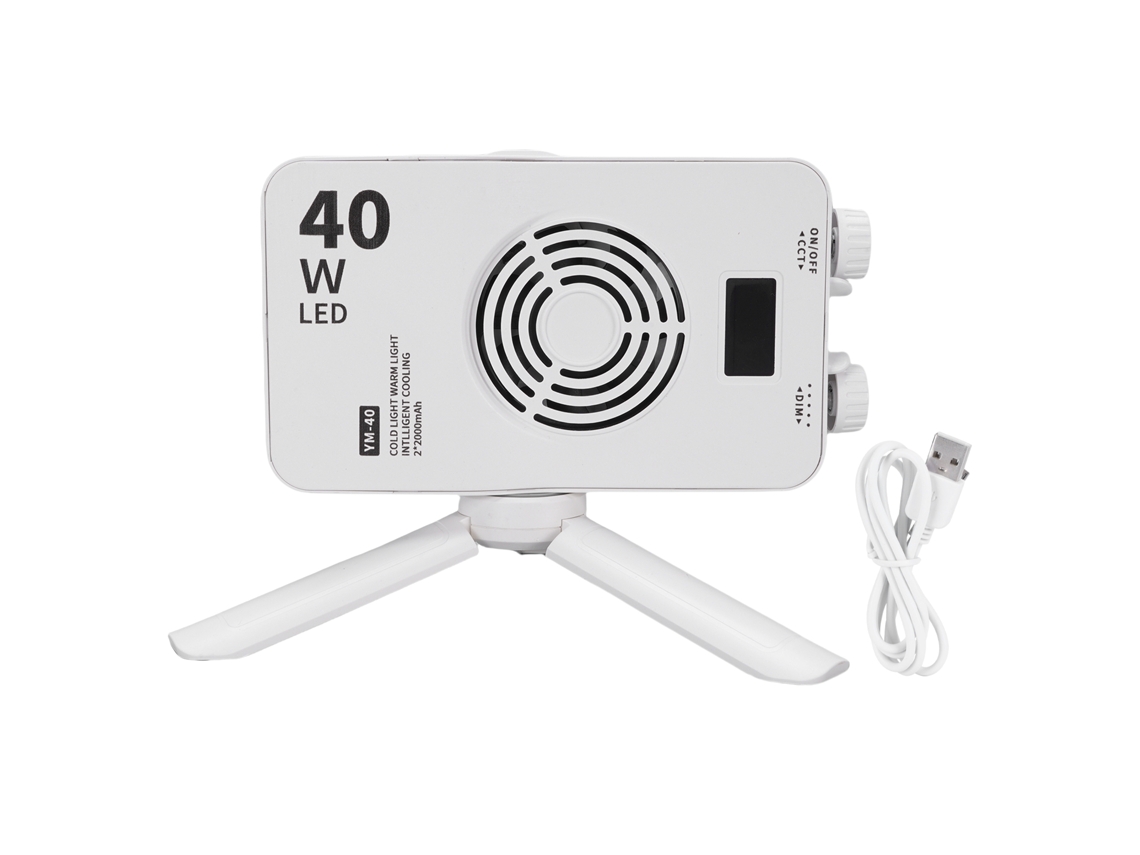 40w Rgb Fill Light 3000 7000k Stepless Brightness Portable Light For Outdoor Photography Live Streaming LAXISCREED