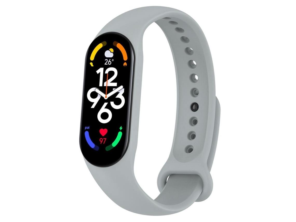 Aetheria pulseira de Substituição em Silicone para Xiaomi Band 7 Pulseira Transpiravel para Smartwatch