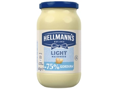 Maionese Light Sem Glúten Hellmanns