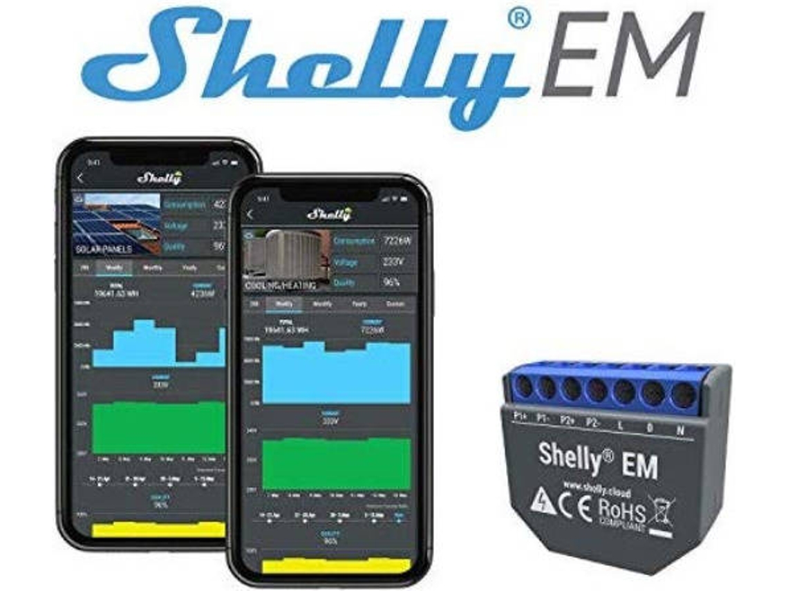 Módulo Medidor SHELLY Em