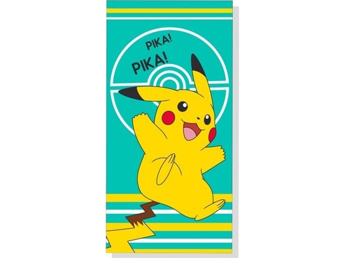 Toalha De Microfibra Pokémon Pika! 140x70cm 87205