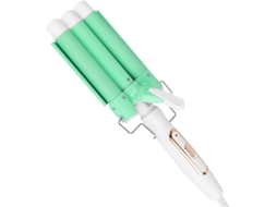 Modelador De Cachos Três Rolos, 25 Mm (150-190 °c - Verde)-aquaforge