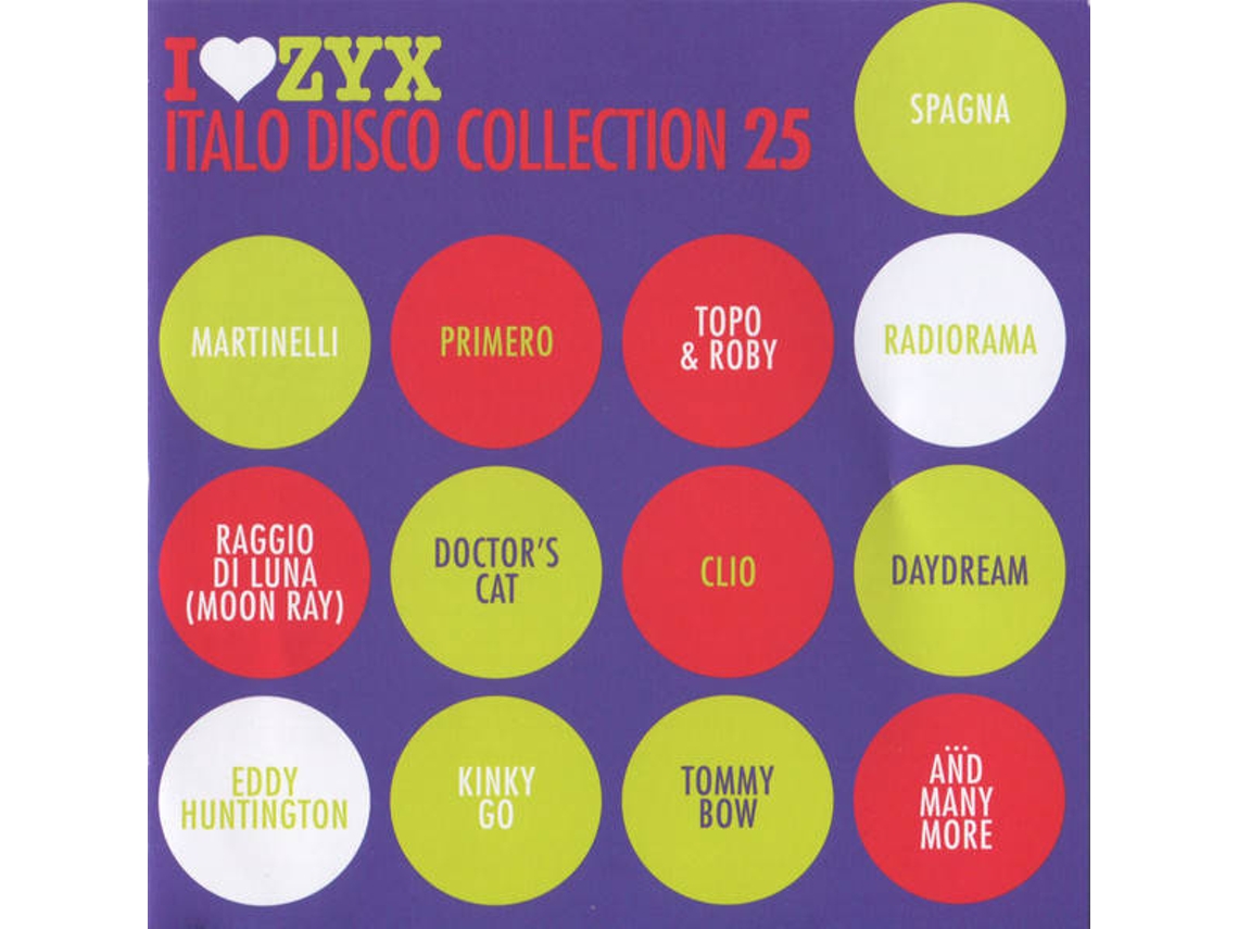 CD I Love ZYX Italo Disco Collection 24 (3CDs)