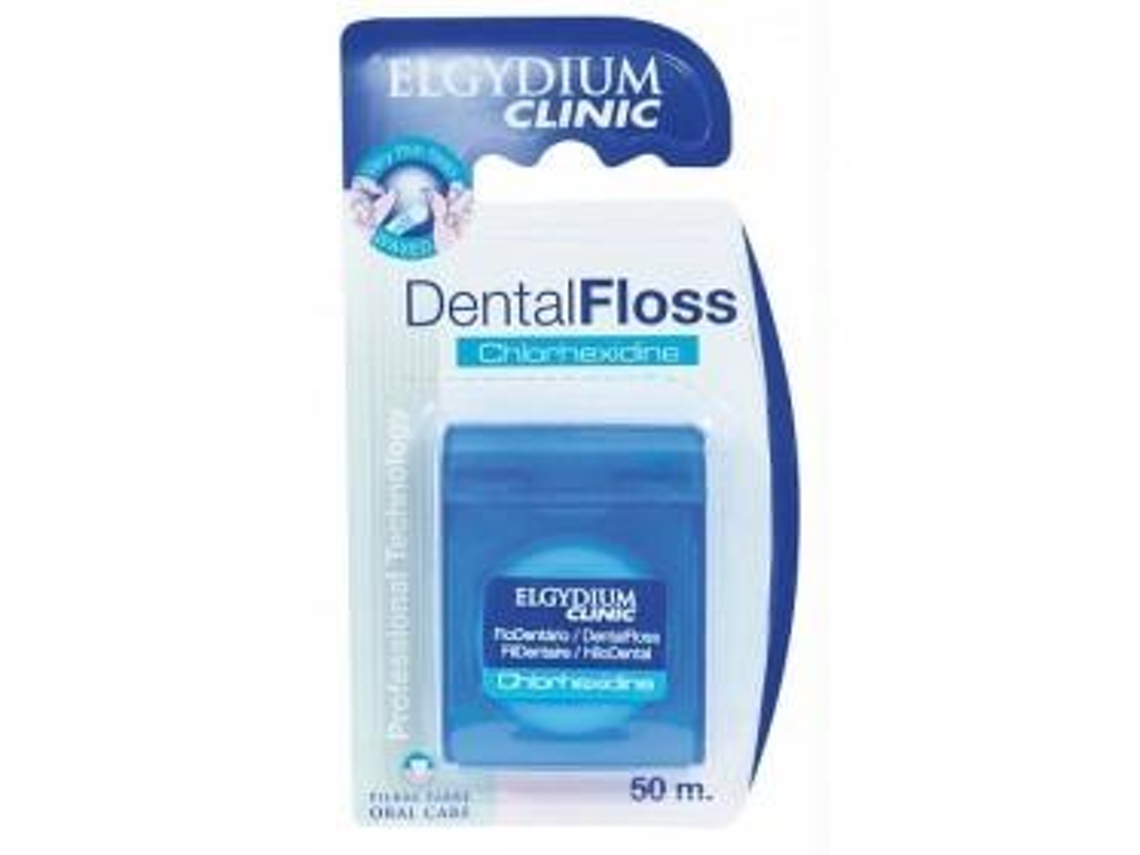 Elgydium Fio Dentário com clorohexidina 50m