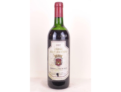 Vinho Tinto CHÂTEAU HAUT-SOCIANDO 1987 (75 cl - 1 unidade)