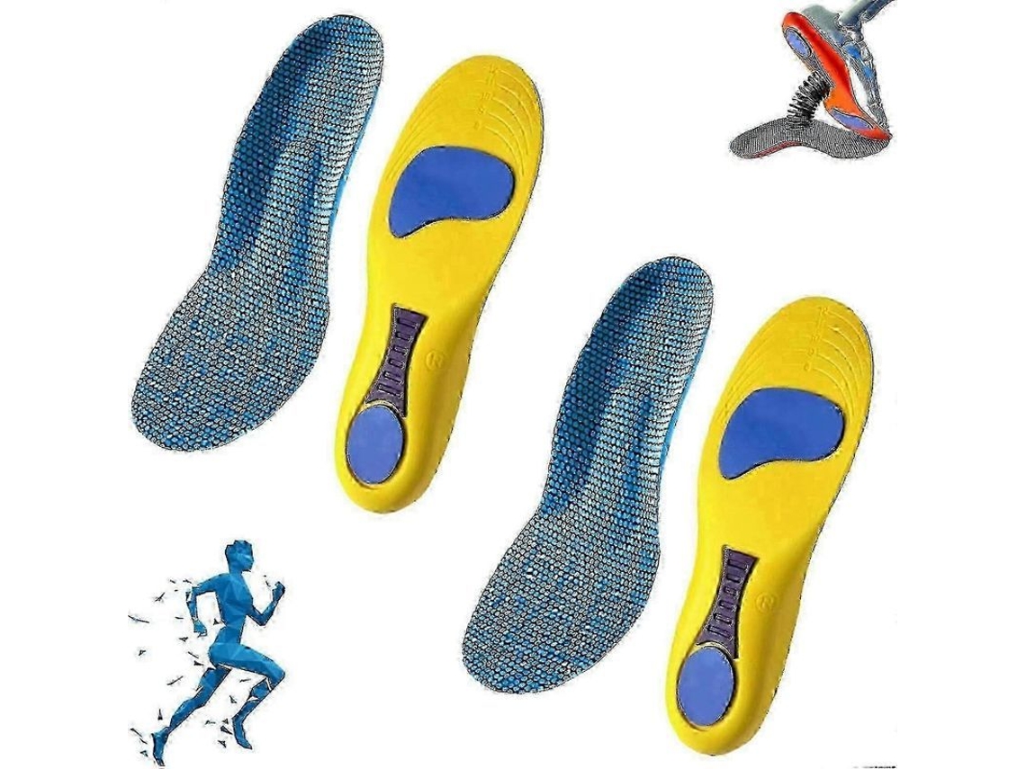 Insole Ortopédica Norelie 2025 para Suporte Arco Pé e Alivio Fasce Plantar Conforto Trabalho Esportes