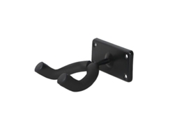 Lurelia Suporte De Parede Para Guitarra, Guitarra Acústica E Ukulele, Aço, Preto