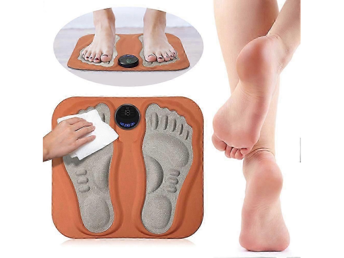 Massageador De Pés Hermhoffer Pro Orthoback Renerv 3d Com Tratamento Regenerativo Ems, 15 Níveis Intensidade E 6 M Odos.