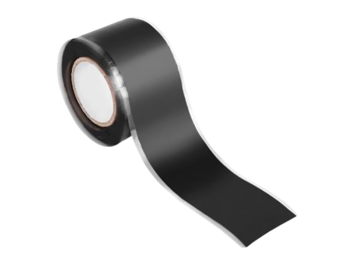 Fita Isolante Elétrica De Silicone Preta Bestonzon, Resistente A Vazamentos E Autofusível, Para Reparos Em Tubulações