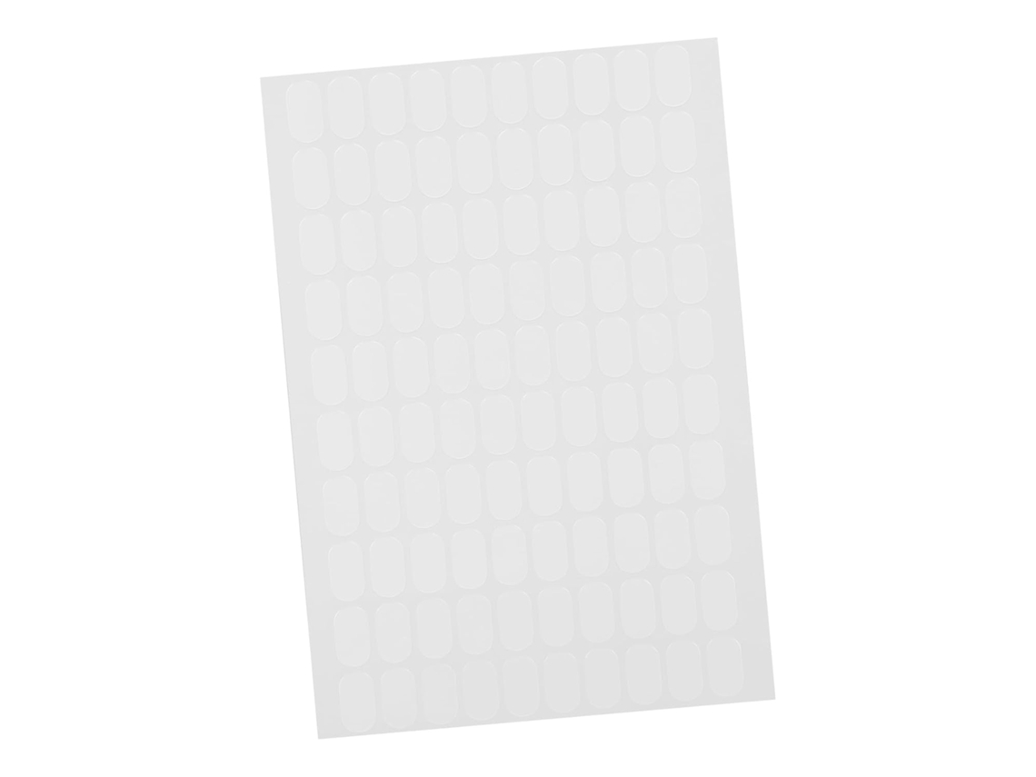 Adesivos Transparentes Em Formato De Bolinhas Pacote Com 400 Unidades