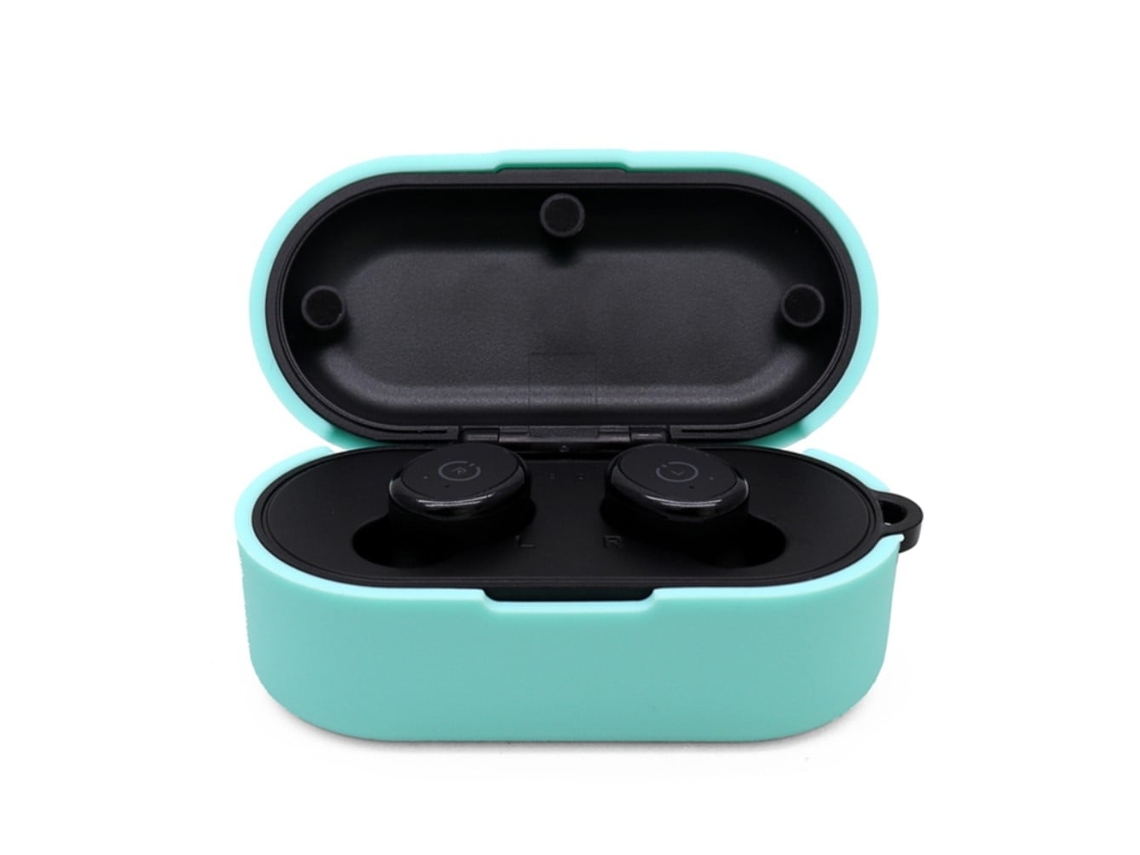 Capa De Silicone Tozo T10 Com Fivela Verde Brilvibera